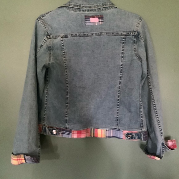 Molly B Stretch Denim Jean Jacket sz XS - Picture 6 of 11